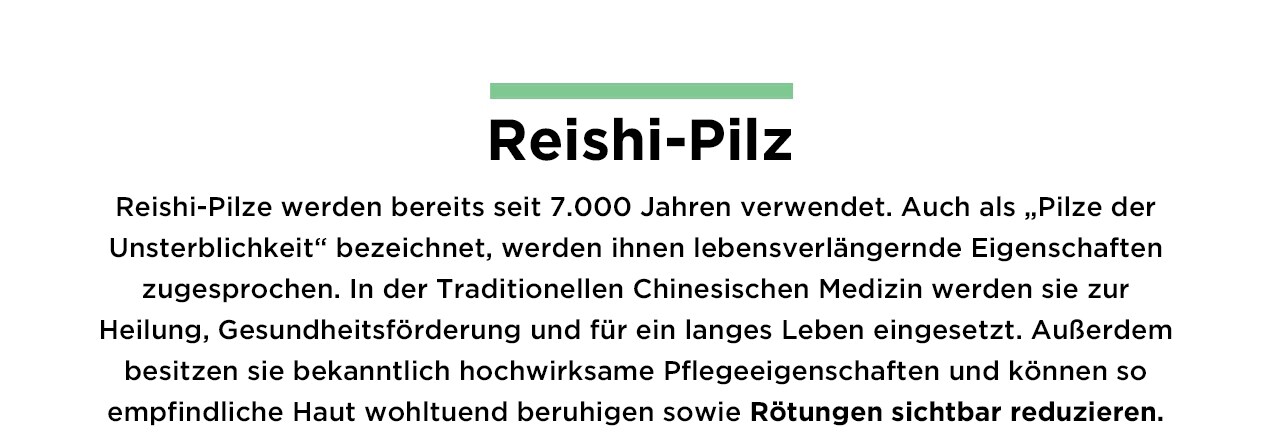 Reishi has a 7000 year history of use. Referred to as the "Mushroom of Immortality", it's used in Traditional Chinese Medicine.